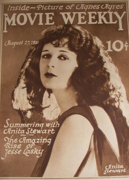 Anita Stewart - Movie Weekly Magazine [United States] (27 August 1921)