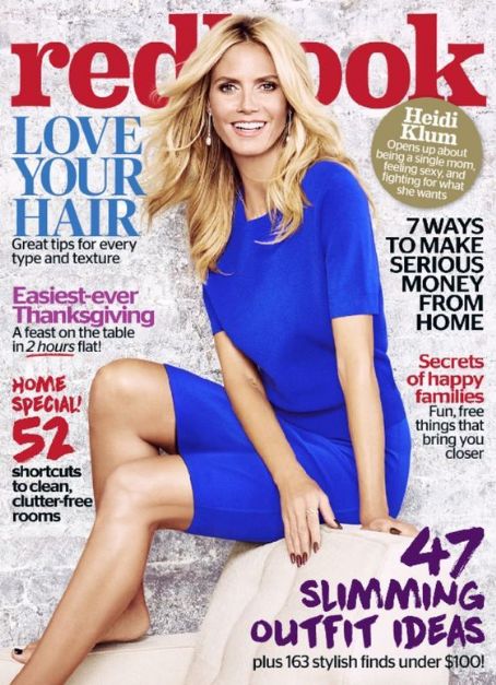 Heidi Klum, Redbook Magazine November 2015 Cover Photo - United States