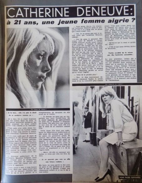 Carroll Baker, Cine Revue Magazine 07 January 1965 Cover Photo - France