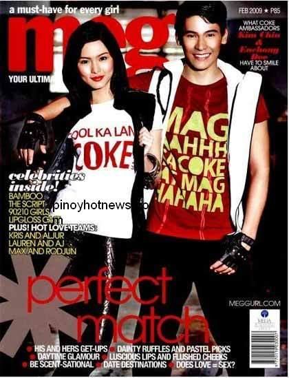 Kim Chiu, Enchong Dee - Meg Magazine Cover [Philippines] (February 2009)