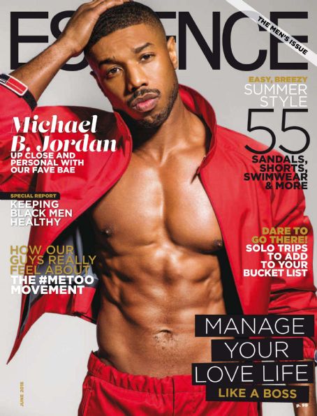 Michael B. Jordan - Essence Magazine Cover [United States] (June 2018)