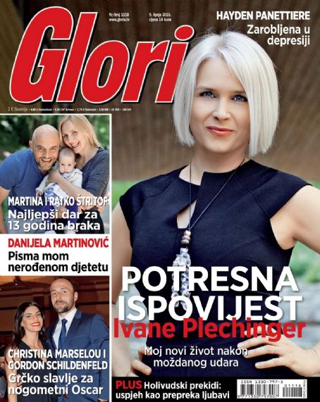 Gordon Schildenfeld Ivana Plechinger Ratko Stritof Martina Stritof Gloria Magazine 09 June 2016 Cover Photo Croatia