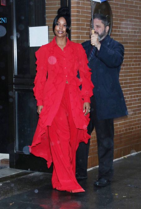 Gabrielle Union – Pictured after an appearance on The View in New York