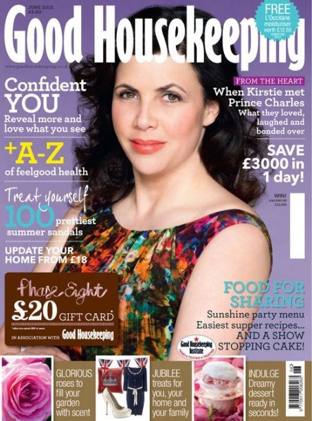 Kirstie Allsopp, Good Housekeeping Magazine June 2012 Cover Photo ...