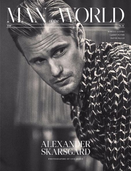 Alexander Skarsgård - Man Of The World Magazine Cover [United States] (October 2016)