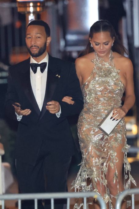 Chrissy Teigen – Leaving Vanity Fair party in Beverly Hills