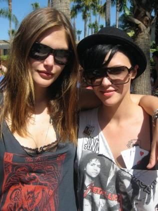 Catherine McNeil and Ruby Rose