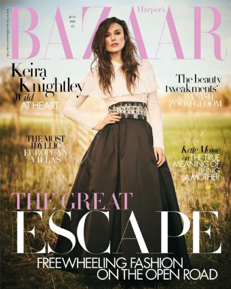 Keira Knightley - Harper's Bazaar Magazine Cover [United Kingdom] (July 2021)