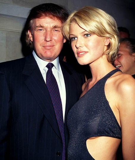 Donald Trump and Ingrid Seynhaeve