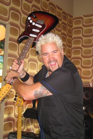 Guy Fieri Kicks His Screaming Crying Punching Hairdresser During