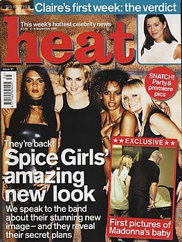 Spice Girls - Heat Magazine Cover [United Kingdom] (2 September 2000)
