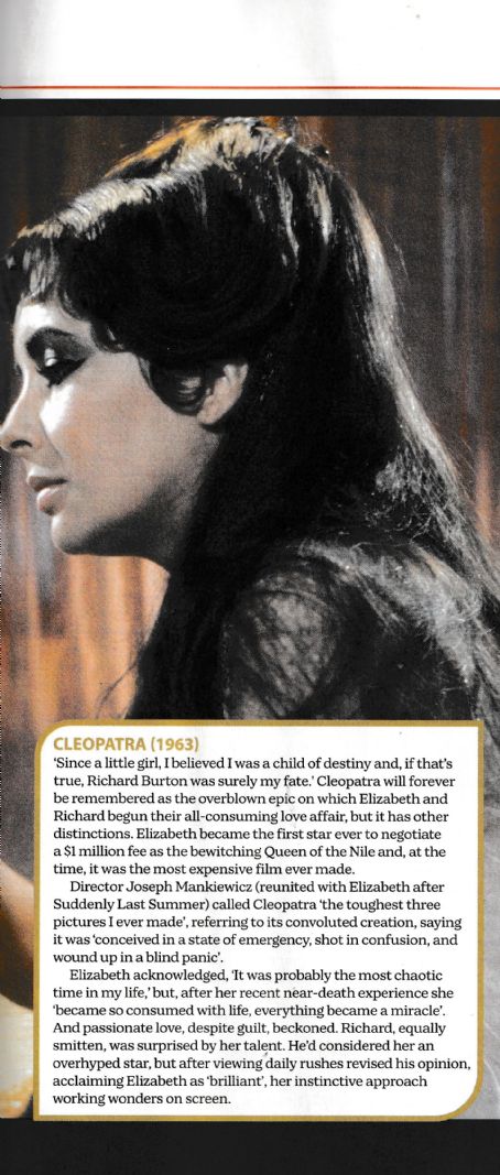 Elizabeth Taylor - Yours Retro Magazine Pictorial [United Kingdom] (October 2024)