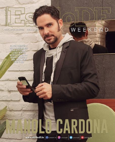 Manolo Cardona Estilo Df Magazine 17 April 2020 Cover Photo Mexico