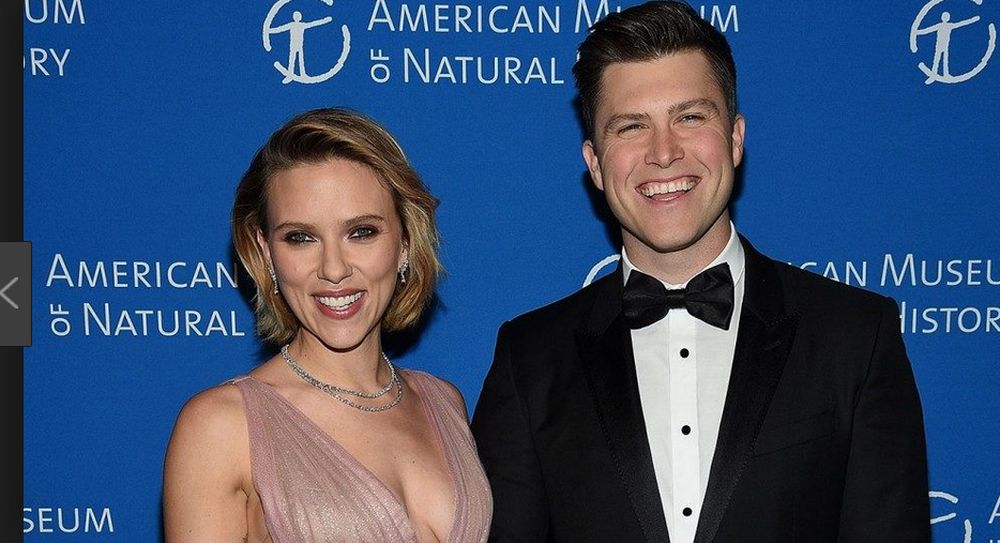 Scarlett Johansson And Colin Jost Dating Gossip News Photos
