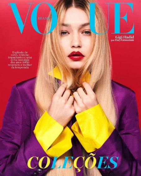 Gigi Hadid - Vogue Magazine Cover [Brazil] (March 2022)