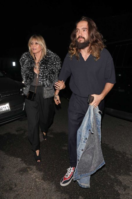 Heidi Klum and Tom Kaulitz attend Paris Hilton’s 39th birthday party in ...