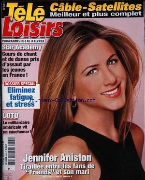 Jennifer Aniston - Tele Loisirs Magazine Cover [France] (3 February 2003)