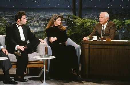 John Travolta and Kirstie Alley - The Tonight Show Starring Johnny Carson - Season 29