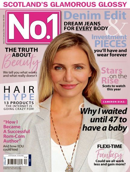 Cameron Diaz - No.1 Magazine Cover [United States] (20 January 2020)