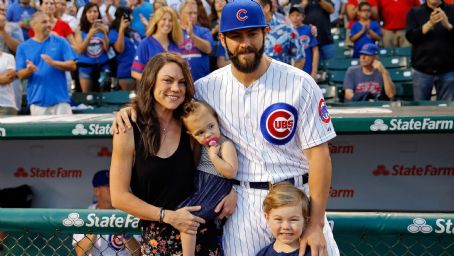 Jake Arrieta and Brittany Arrieta