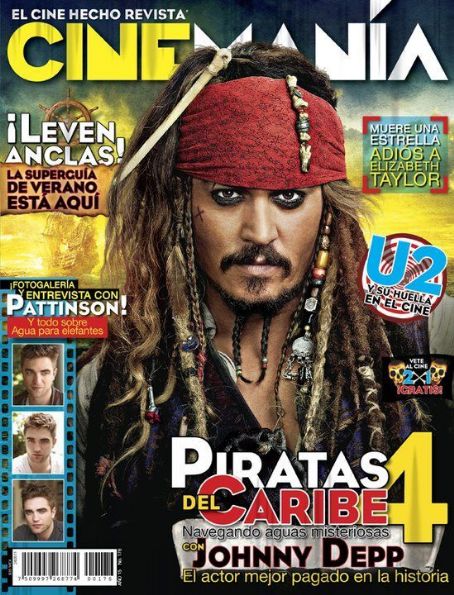 Johnny Depp - Cinemanía Magazine Cover [Mexico] (May 2011)