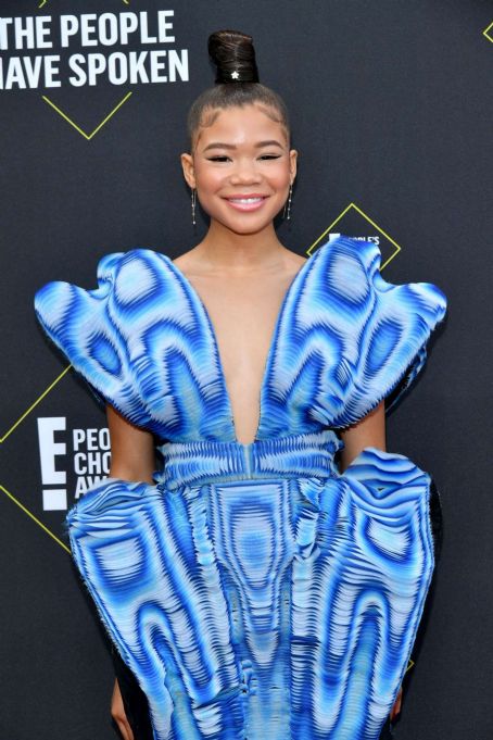 Storm Reid 2019 E People S Choice Awards In Santa Monica Famousfix Com Post