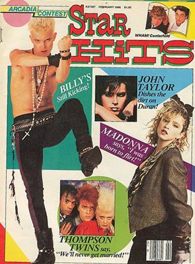 Madonna - Star Hits Magazine [United States] (February 1986)
