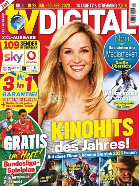 Reese Witherspoon - TV Digital Magazine Cover [Germany] (28 January 2023)