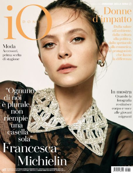 Francesca Michielin, Io Donna Magazine 10 September 2022 Cover Photo ...