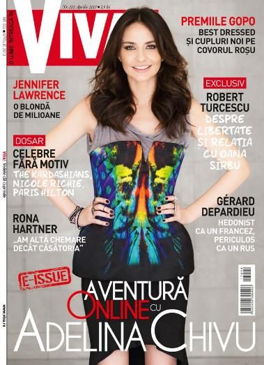 Adelina Elisei - VIVA Magazine Cover [Romania] (April 2013)