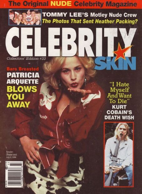 Patricia Arquette - Celebrity Skin Magazine Cover United States (June 1994)...