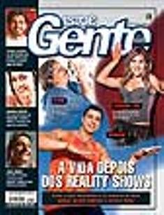 Kléber Bambam, Bárbara Paz, Casa dos Artistas, Big Brother Brasil - Isto É Gente Magazine Cover [Brazil] (19 August 2002)