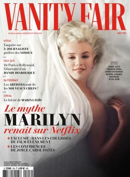 Marilyn Monroe - Vanity Fair Magazine Cover [France] (August 2022)