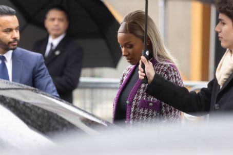 Savannah James – Exits Chanel fashion show in Paris