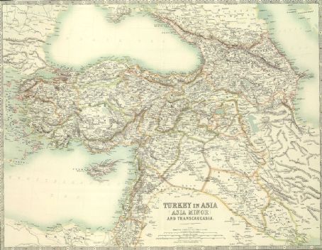 Anatolian Beyliks, 14 century by mapdose - Maps on the Web