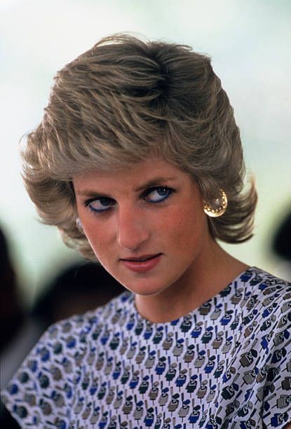 Princess Diana during her official visit to Bangkok In on February 4 ...