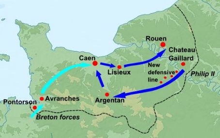 French invasion of Normandy (1202–1204)