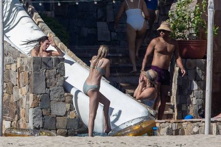 Nina Dobrev – With Miles Teller and Keleigh Sperry in Cabo San Lucas