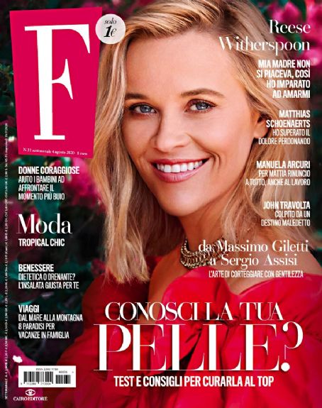 Reese Witherspoon - F Magazine Cover [Italy] (4 August 2020)