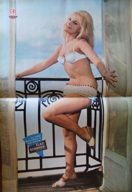 Elke Sommer - Cine Revue Magazine Pictorial [France] (9 May 1963)