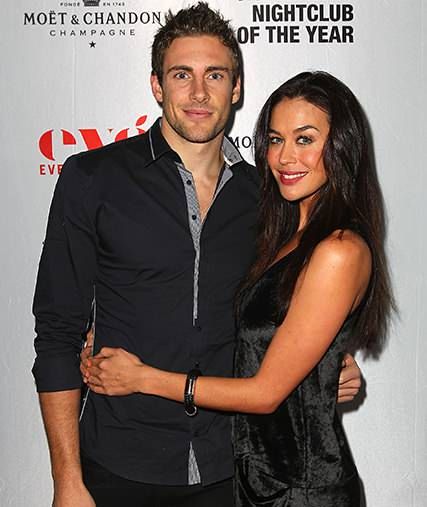 Megan Gale and Shaun Hampson