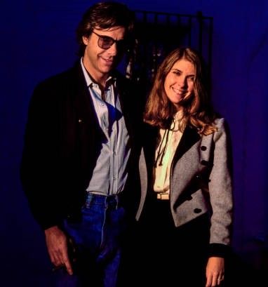 Peter Bogdanovich and Colleen Camp