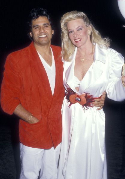 Erik Estrada and Peggy Rowe
