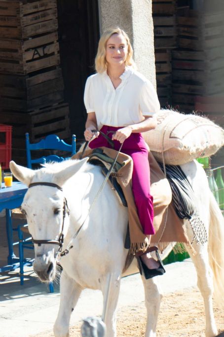 Brie Larson – Filming a Nespresso advert in Madrid | Brie Larson