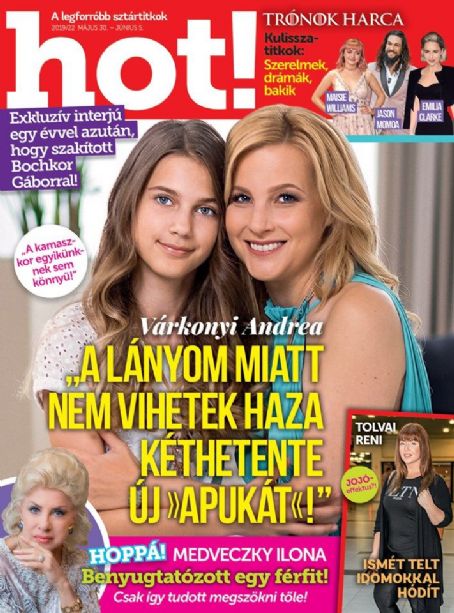 Andrea Várkonyi - HOT! Magazine Cover [Hungary] (30 May 2019)