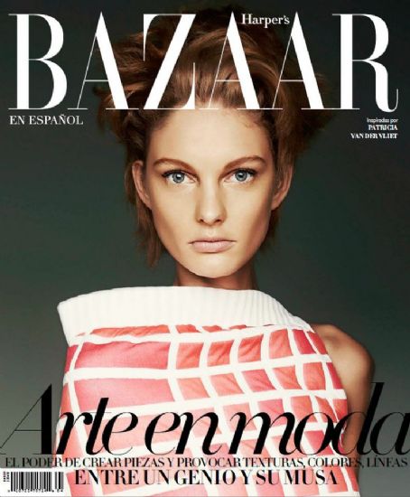 Patricia van der Vliet, Harper's Bazaar Magazine April 2013 Cover Photo ...