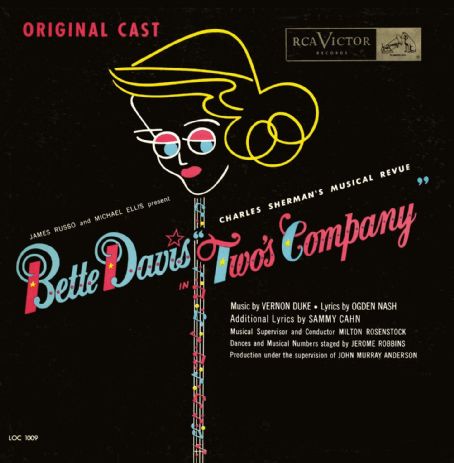 Two's Company 1952 Original Broadway Cast Starring Bette Davis