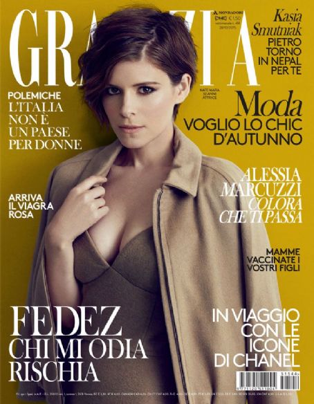Kate Mara - Grazia Magazine Cover [Italy] (28 October 2015)