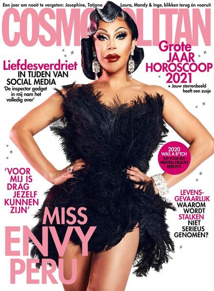 Envy Peru - Cosmopolitan Magazine Cover [Netherlands] (January 2021)