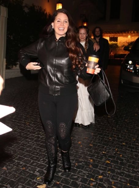 Lana Del Rey – Departing the Chateau Marmont Grammy after-party in Hollywood